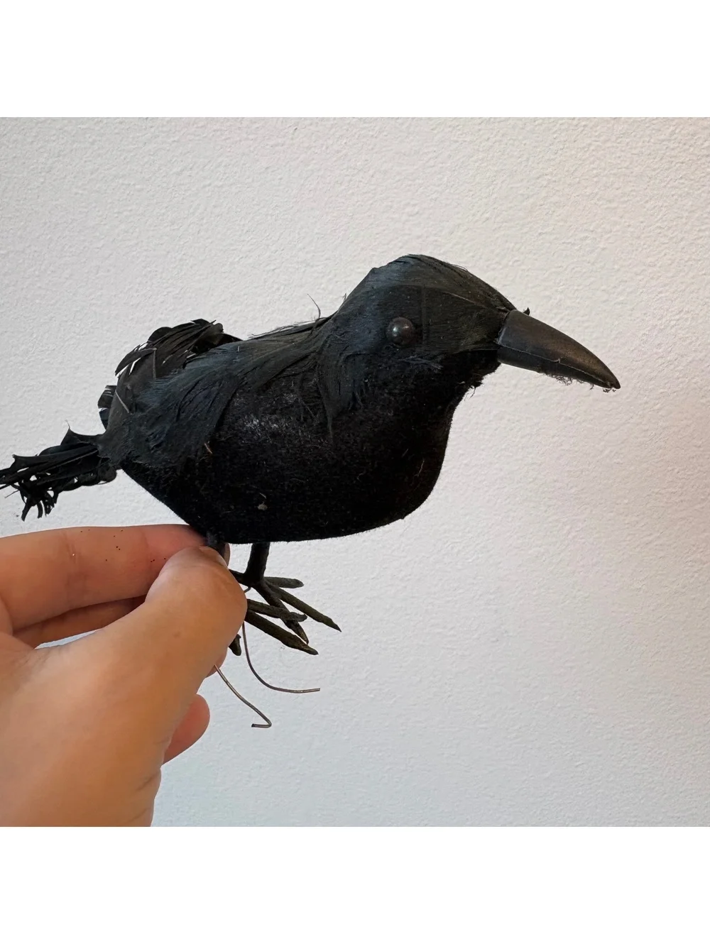 Halloween Raven & Skull Decor Lot – 7 Pieces Gothic Crows, Skulls, Spooky Decor